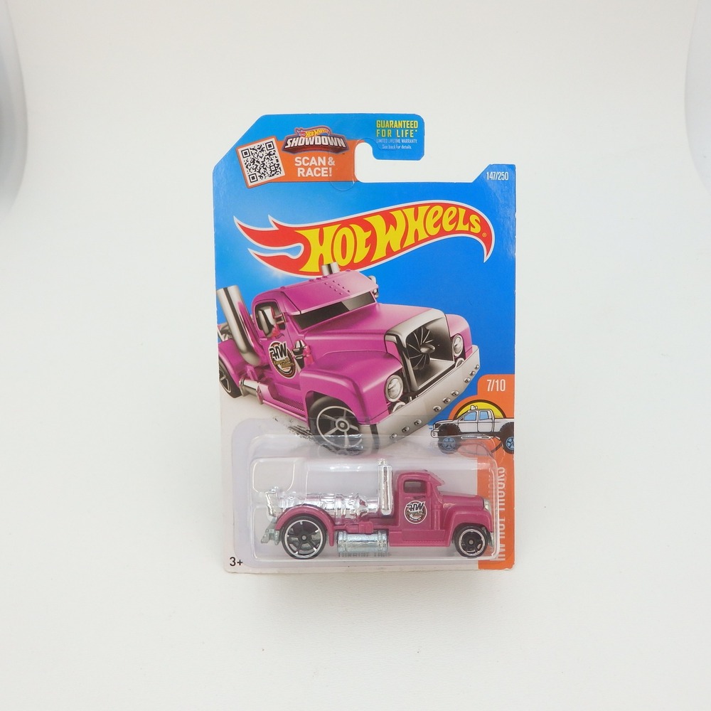 Hot Wheels Turbine Time Pink HW Hot Trucks 7/10 147/250 DHR53-D9B0C 2015 Mattel